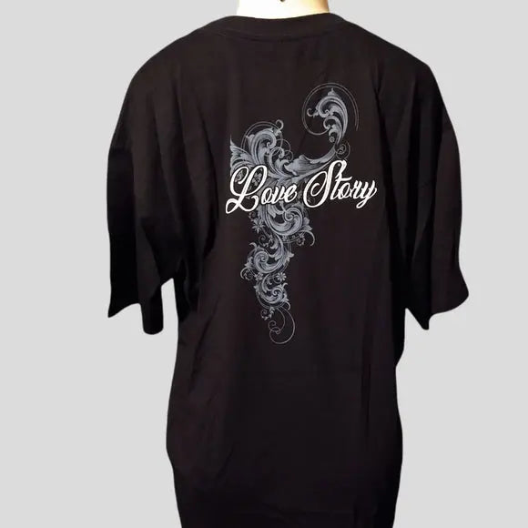 Black Love Story Shirt - The Fix Clothing