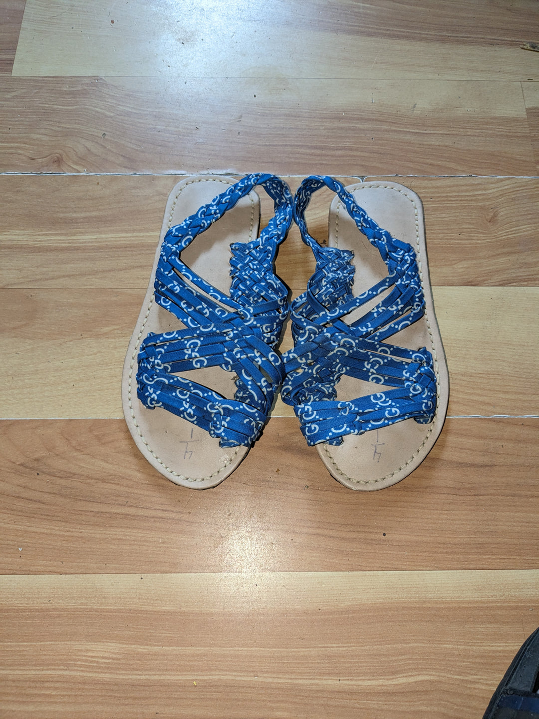 Blue Mexico Sandals