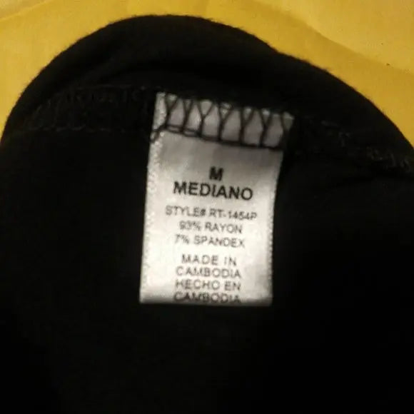 Zenana Premium Black Pran-gry shirt - Size M - The Fix Clothing