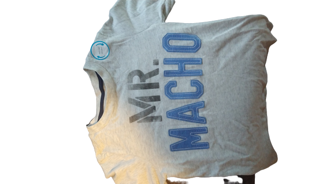 Mr. Macho Gray Shirt - The Fix Clothing